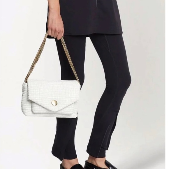 NWT Proenza Schouler Raffia Harris Bag in White - Picture 4 of 9